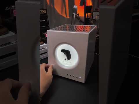 Cargar y reproducir video en Gallery Viewer, Magnetic Fluid Bluetooth Speaker Portable Bluetooth 5.1 Wireless Outdoor Durable Speakers With Subwoofer 50W Stereo Sound Extra Bass Rhythm FerroFluid Acoustics New Experience
