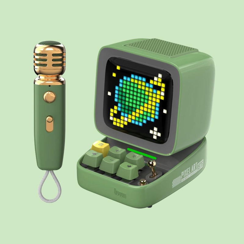 Load image into Gallery viewer, Divoom Ditoo-Mic Mini Karaoke Machine Pixel Art Bluetooth Speaker Perfect Gift - Polar Tech Australia
