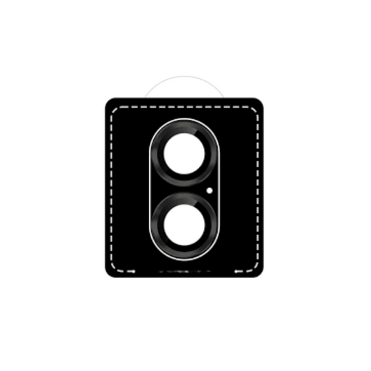 [Black Aluminium Alloy] iPhone 17/17 Air/17 Pro/Max - Back Rear Camera Lens Glass Protector
