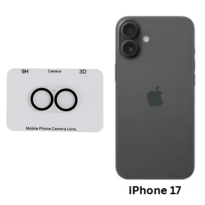 Chargez l&#39;image dans la visionneuse de la galerie, [Transparent] iPhone 17/17 Air/17 Pro/Max - Back Camera Lens Glass Protector
