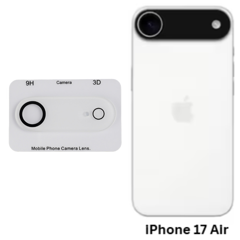 Chargez l&#39;image dans la visionneuse de la galerie, [Transparent] iPhone 17/17 Air/17 Pro/Max - Back Camera Lens Glass Protector
