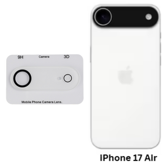 [Transparent] iPhone 17/17 Air/17 Pro/Max - Back Camera Lens Glass Protector