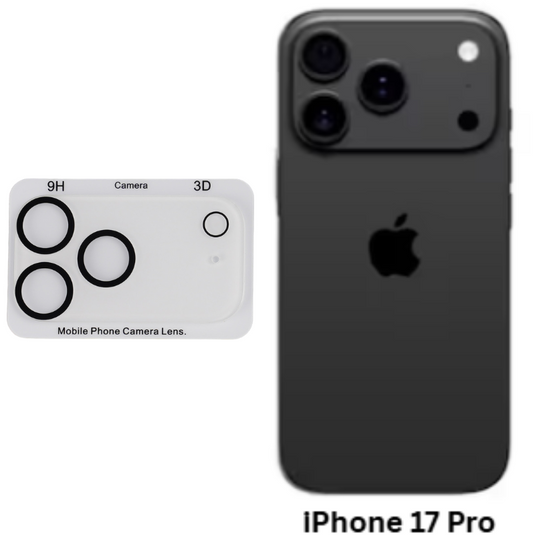 [Transparent] iPhone 17/17 Air/17 Pro/Max - Back Camera Lens Glass Protector