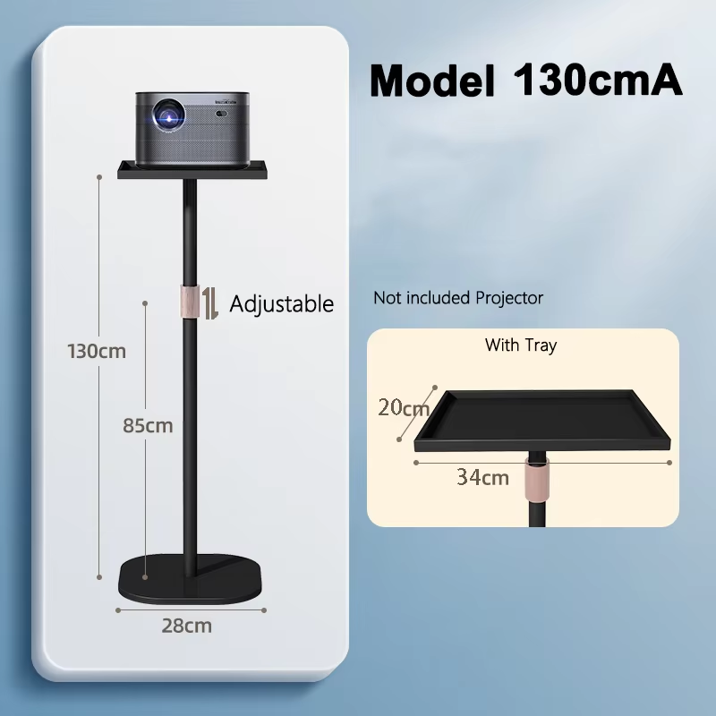 Cargue la imagen en el visor de la galería, [Tray Type] Universal Retractable Adjustable Aluminum Projector Floor Holder - Polar Tech Australia
