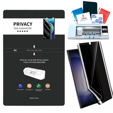 [10 piezas][Privacidad] Protector universal de TPU suave de hidrogel para teléfono móvil/reloj para máquina cortadora