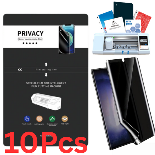[Bulk 10Pcs/50Pcs][Privacy] Universal Mobile Phone / Watch Hydrogel Anti-Spy Soft TPU Protector For Cutting Machine