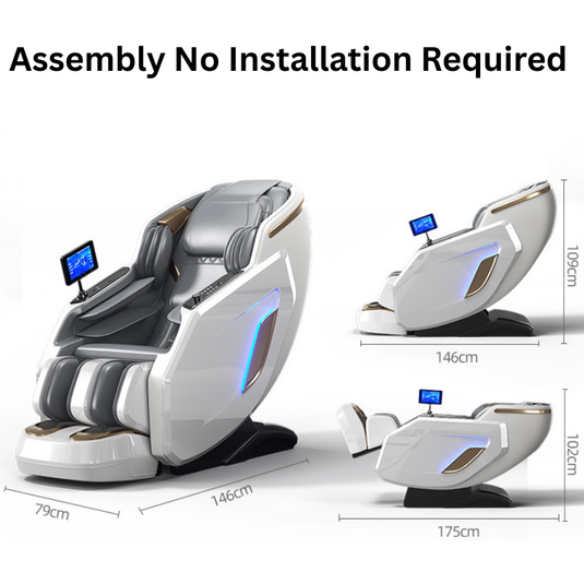 [i918][Voice Control][AI Version] Luxury iMassage 9D Full-body Multi-function Zero-Gravity Large Wide Massage Chair