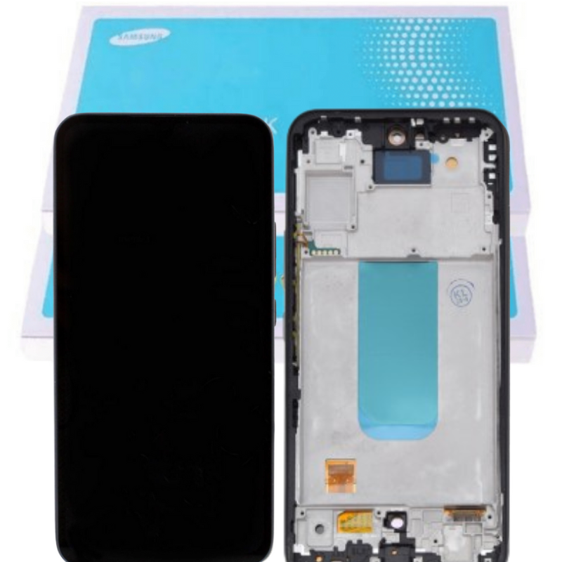 Cargue la imagen en el visor de la galería, [Samsung Service Pack] Samsung Galaxy A54 5G (SM-A546) AMOLED LCD Touch Digitizer Screen Assembly With Frame - Polar Tech Australia
