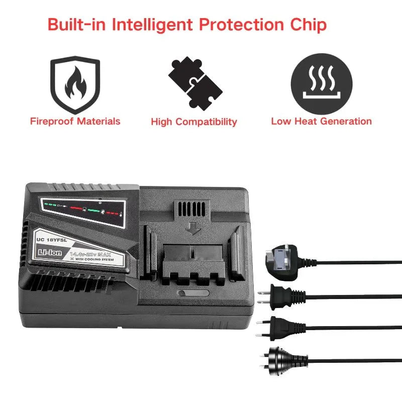 Chargez l&#39;image dans la visionneuse de la galerie, Replacement Charger For Hikoki 14.4V-18V Electrical Tool Li-ion Battery - Polar Tech Australia
