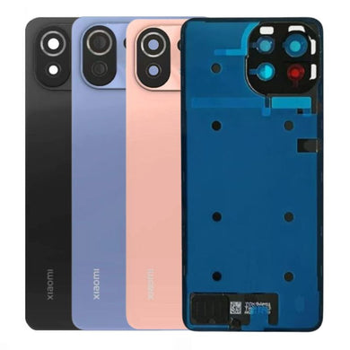 [With Camera Lens] XIAOMI 11 Lite - Back Rear Glass Battery Cover - Polar Tech Australia