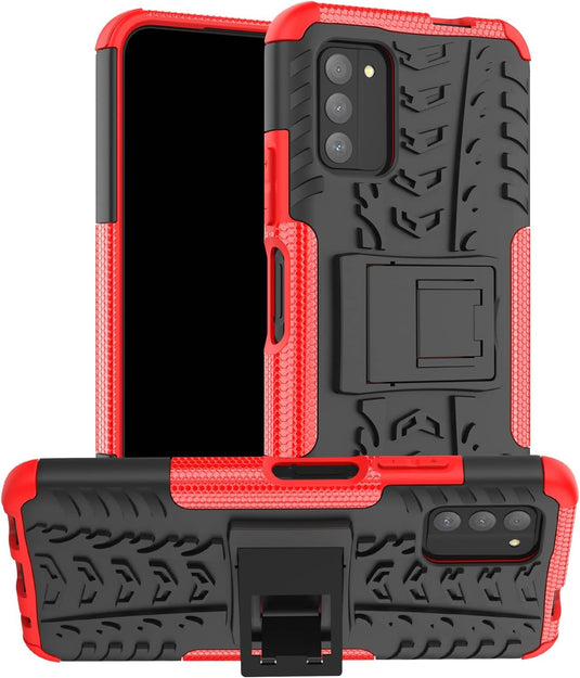 [Built-in Stand] Nokia G100 - Shield With Kickstand Hard PC Back Cover Soft TPU Dual Layer Protection Case - Polar Tech Australia