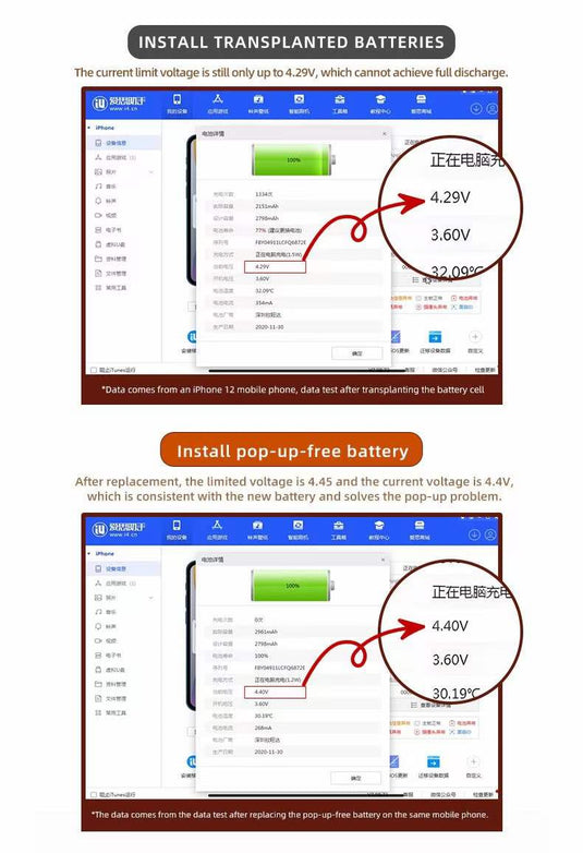 [Self Service Kit][No Soldering Required] Apple iPhone 14 Pro - Replacement Battery - Polar Tech Australia