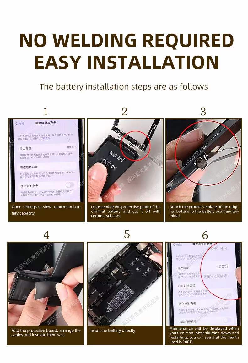 Load image into Gallery viewer, [Self Service Kit][No Soldering Required] Apple iPhone 13 Pro Max - Replacement Battery - Polar Tech Australia
