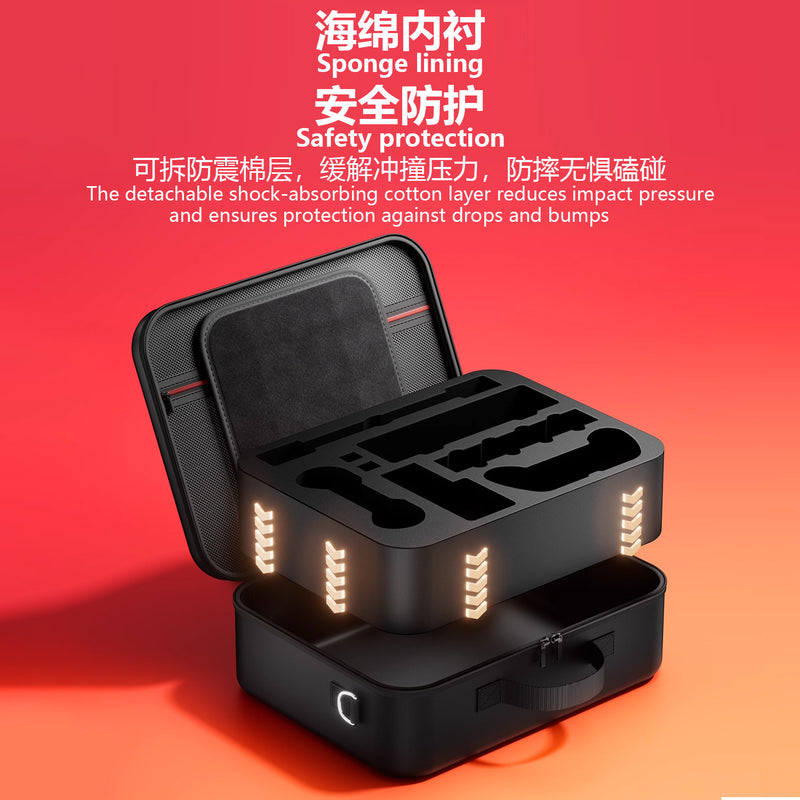 Cargue la imagen en el visor de la galería, Nintendo Switch 2  - Hard Shell Heavy Duty Waterproof All-in-one Multifunction Durable Carry Box Travel Storage Suitcase
