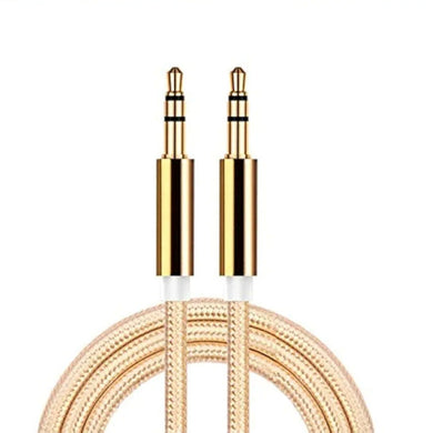 [LSY01] CÂBLE AUDIO LDNIO 3.5 AUX Téléphone/Voiture/Haut-Parleur (1M)
