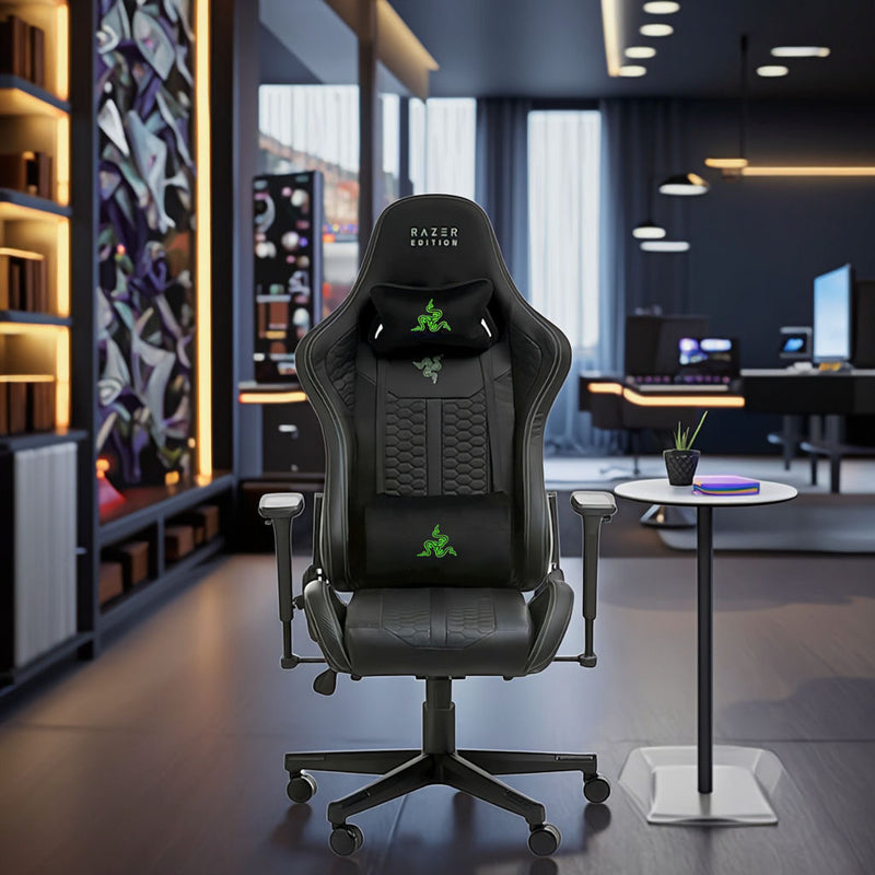 Load image into Gallery viewer, Razer Style PU Leather Ergonomic Gaming Racing Chair OFFICE Computer Chair Razer Style
