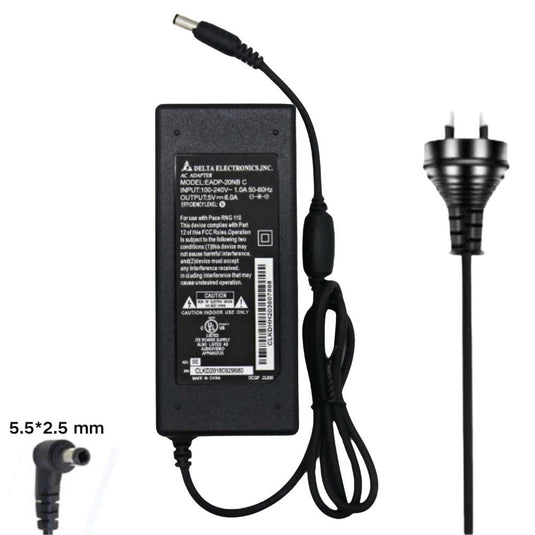 [5V-6A/30W][5.5x2.5] Delta Charger Power Adapter