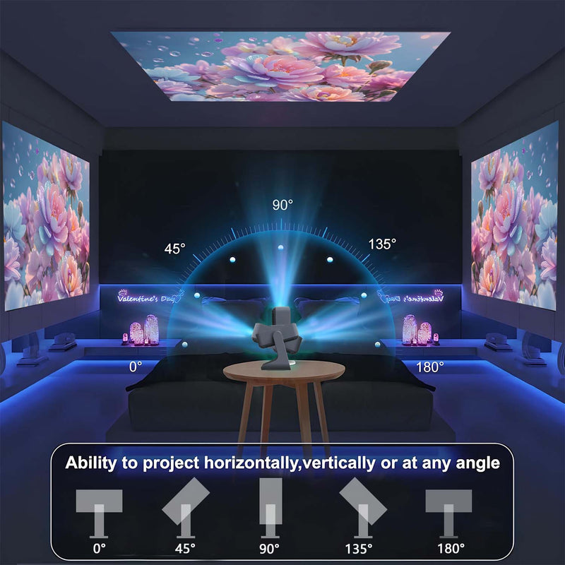 Load image into Gallery viewer, [A2 Pro][Built-in Screen] Portable 1080P Native Support 4K 300 ANSI 10000 Lumens Android Smart Profession Projector
