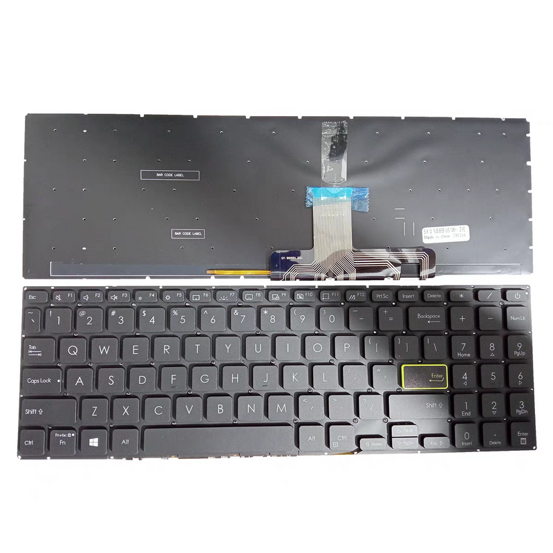 Load image into Gallery viewer, Asus Vivobook S14 S15 X521 V5100E X521FL S5600F S533F Keyboard With Backlit US Layout - Polar Tech Australia
