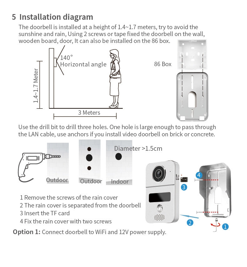 Load image into Gallery viewer, [TUYA Smart Home] 1080P FHD Wireless WIFI Outdoor Security Doorbell Door Control With 10 inch Indoor Monitor
