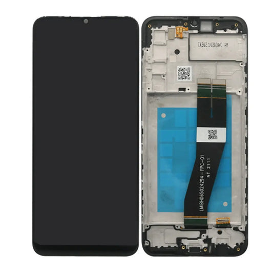 [With Frame] Samsung Galaxy A02s (SM-A025F) LCD Touch Digitizer Screen Assembly - Polar Tech Australia