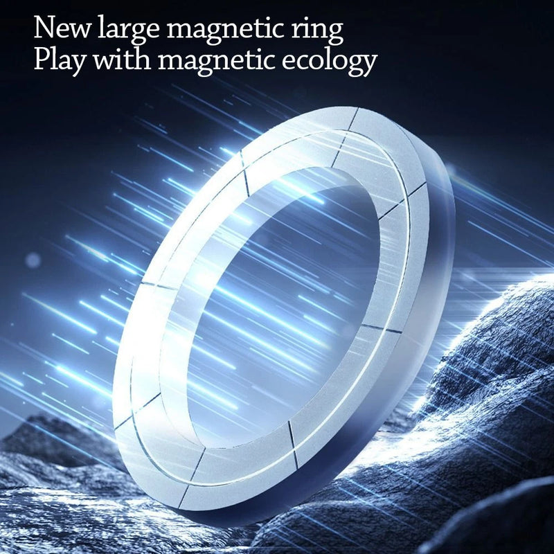 Cargue la imagen en el visor de la galería, [XK030] Magsafe Compatible QI 15W Wireless Charging Foldable Magnet Magnetic Dashboard Charger &amp; Mount Holder

