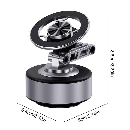 [X91] Universal Super Strong  Electric Secure Vacuum Suction MagSafe Compatible Magnet Phone Holder - Polar Tech Australia