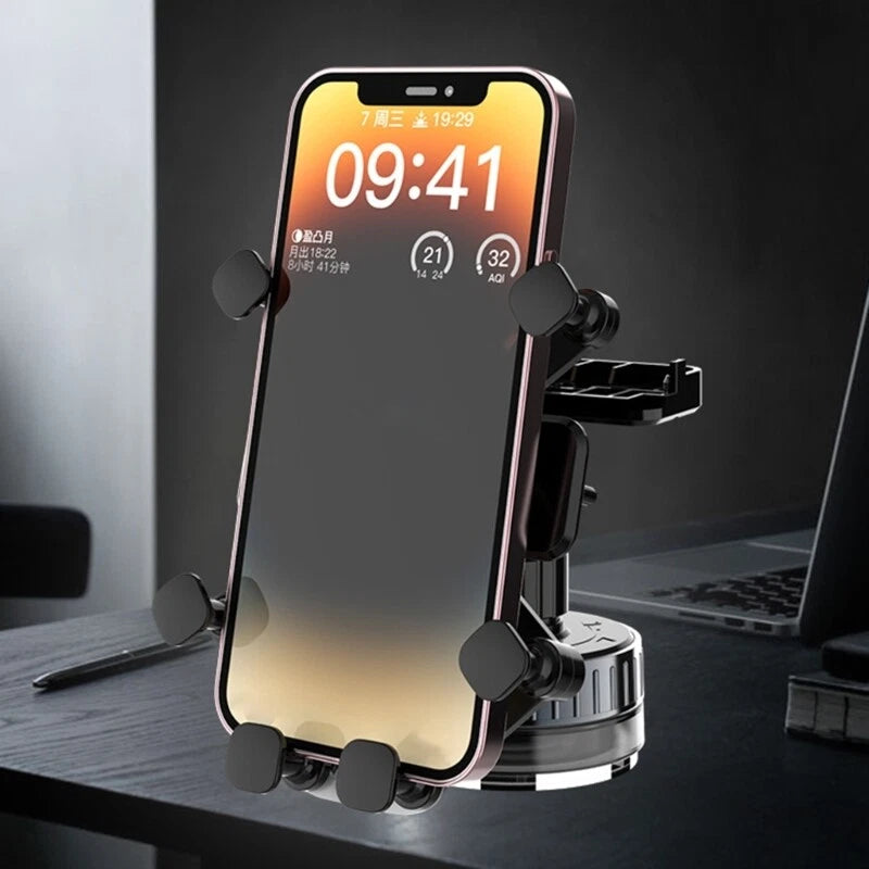 Chargez l&#39;image dans la visionneuse de la galerie, [TC26] Universal Super Strong Secure Vacuum Suction Gravity Phone Holder - Polar Tech Australia
