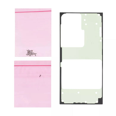 Samsung Galaxy S24 Ultra (SM-S928) - Back Cover Adhesive Seal Sticker With Screw Rework Kit - Polar Tech Australia