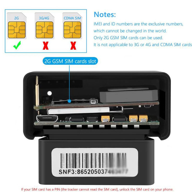 Chargez l&#39;image dans la visionneuse de la galerie, Global Version Mini 4G GSM Wireless OBD GPS Tracker Car GPS Locator Overspeed Alarm Anti-lost Geofence Route History - Polar Tech Australia
