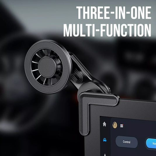 [Tech For Tesla] For Tesla Car Holder Mount Stand Touch Screen Phone Mount Bracket Holder Black - Polar Tech Australia