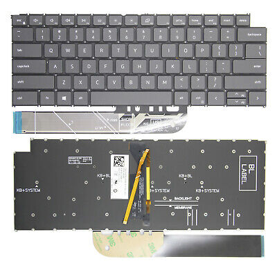 Dell Inspiron 5410 5415 7415 P147G 2 in 1 Laptop Replacement Keyboard Flex US Layout