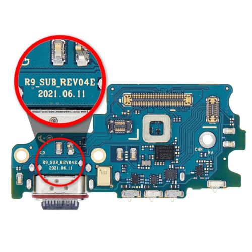 Samsung Galaxy S21 FE 5G (SM-G990B) Charging Port/Sim Reader/Mic Sub Board - Polar Tech Australia