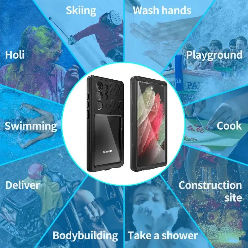 Load image into Gallery viewer, [Magsafe Compatible] [Mars Series] Samsung Galaxy S24 Ultra (SM-S928) - Shellbox Full Covered Waterproof Heavy Duty Tough Armor Case - Polar Tech Australia
