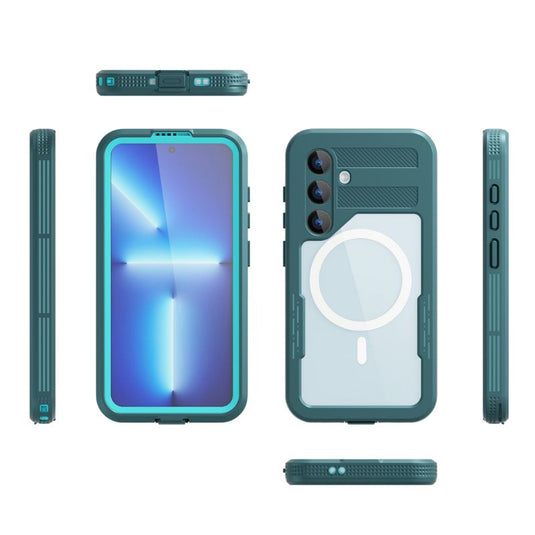 [Magsafe Compatible] [Mars Series] Samsung Galaxy S24 / Galaxy S24 Plus - Shellbox Full Covered Waterproof Heavy Duty Tough Armor Case - Polar Tech Australia