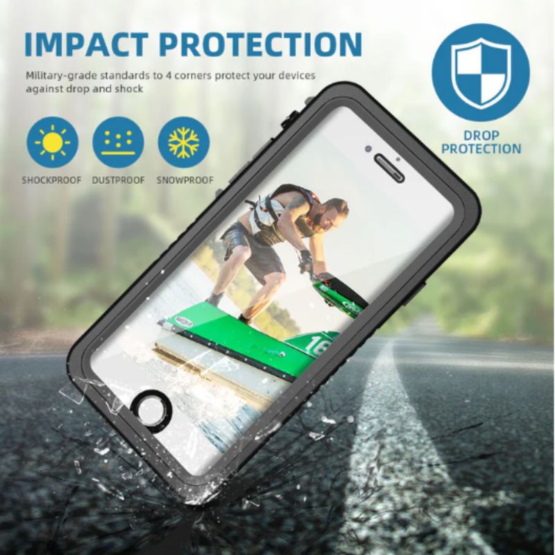 Load image into Gallery viewer, [FS Series] Apple iPhone 7 / 8 / SE 2 (2020) / SE 3 (2022) - Redpepper Full Covered Waterproof Heavy Duty Tough Armor Case - Polar Tech Australia
