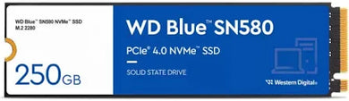 [SN580] Western Digital WD Blue 250GB 500GB 1TB 2TB M.2 PCIe 4.0 NVMe SSD - Polar Tech Australia