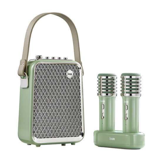 Divoom Songbird-HQ Portable Karaoke Bluetooth Speaker | Home KTV sound set Perfect Gift - Polar Tech Australia
