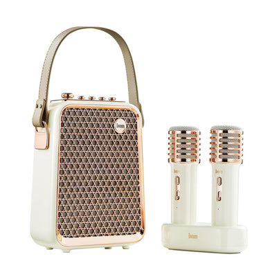 Divoom Songbird-HQ Portable Karaoke Bluetooth Speaker | Home KTV sound set Perfect Gift - Polar Tech Australia