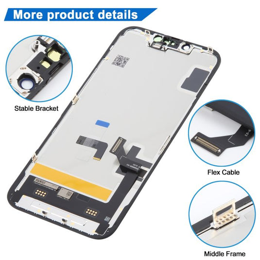 [Aftermarket][JK Soft OLED] Apple iPhone 14 - OLED Touch Digitiser Display Screen Assembly - Polar Tech Australia