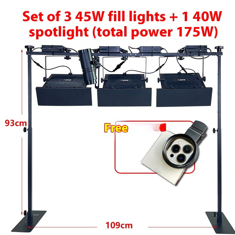Cargue la imagen en el visor de la galería, Desktop LED Photography &amp; Video Lighting Kit – Jewellery, Crafts, Handmade Product Shooting
