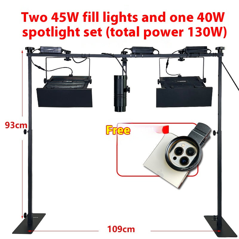 Cargue la imagen en el visor de la galería, Desktop LED Photography &amp; Video Lighting Kit – Jewellery, Crafts, Handmade Product Shooting
