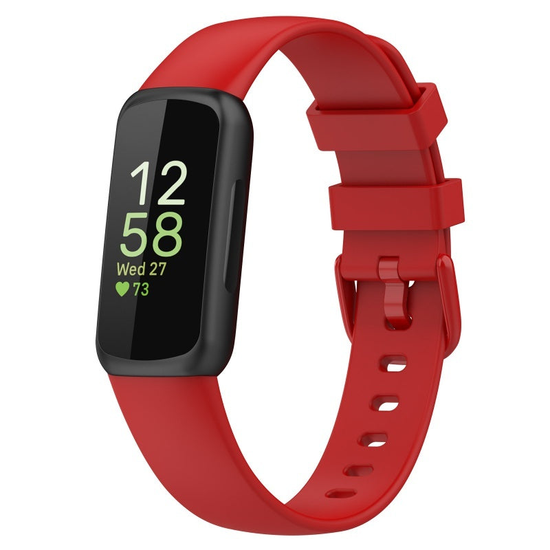 Cargue la imagen en el visor de la galería, Silicone Replacement Band for Fitbit Inspire 3 – Adjustable Strap
