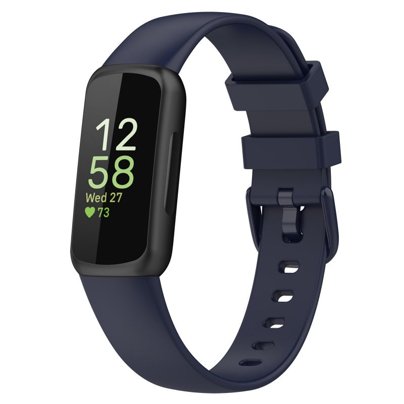 Cargue la imagen en el visor de la galería, Silicone Replacement Band for Fitbit Inspire 3 – Adjustable Strap
