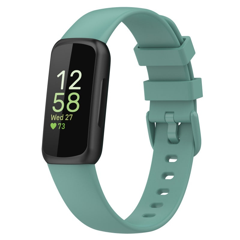 Cargue la imagen en el visor de la galería, Silicone Replacement Band for Fitbit Inspire 3 – Adjustable Strap
