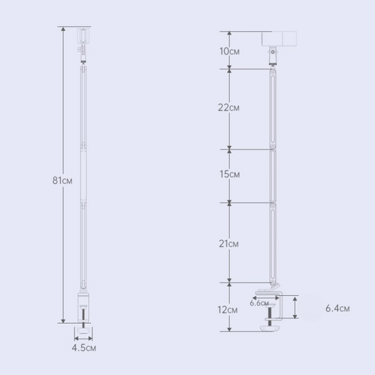 Thetree Microphone Boom Arm Stand - Polar Tech Australia