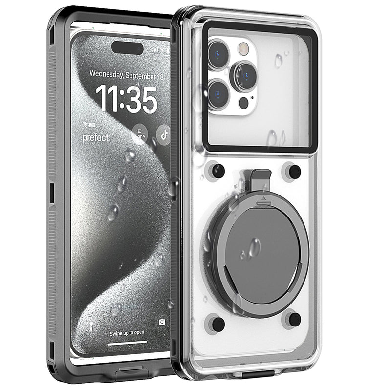 Chargez l&#39;image dans la visionneuse de la galerie, [T70 Pro][Up to 6.9 inch] - Universal Redpepper Full Covered Waterproof Heavy Duty Tough Armor Case - Polar Tech Australia
