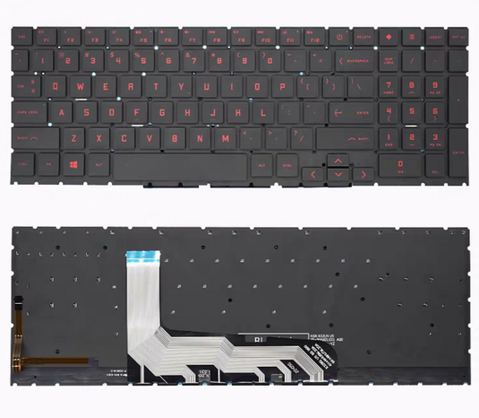 HP Omen 15-EK 15-EK0020CA 15-EN 15-EN1013DX Keyboard US layout - Polar Tech Australia