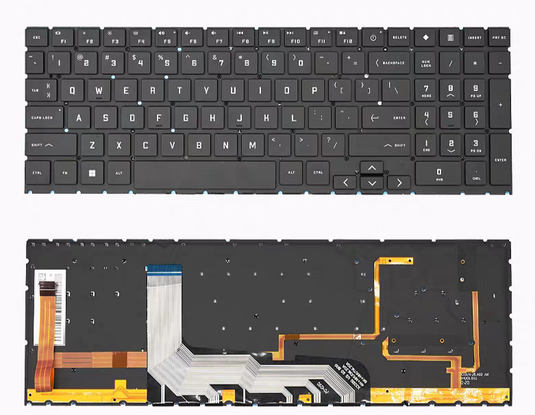 HP Omen 15-EK 15-EK0020CA 15-EN 15-EN1013DX Keyboard US layout - Polar Tech Australia