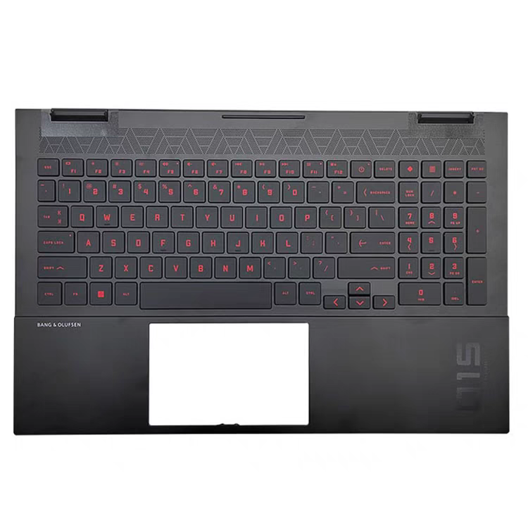 thumbnail image 2 of HP Omen 15-EK 15-EN Palmrest Assembly With RGB Backlit Keyboard – M00667-001 (US Layout) 2 of 6